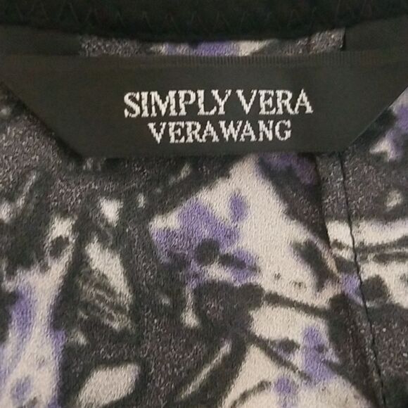 Simply Vera Wang Womens Printed Dress.   C1 - Picture 4 of 6